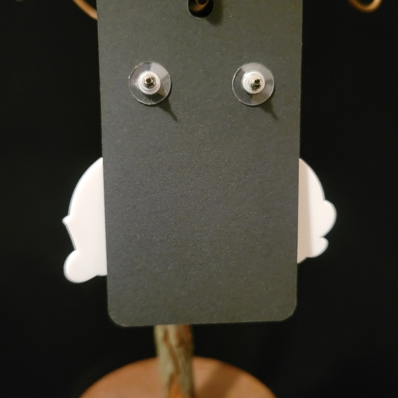 2/$20 Resin St. Patrick's Day Lucky Rainbow Earrings - Picture 2 of 4